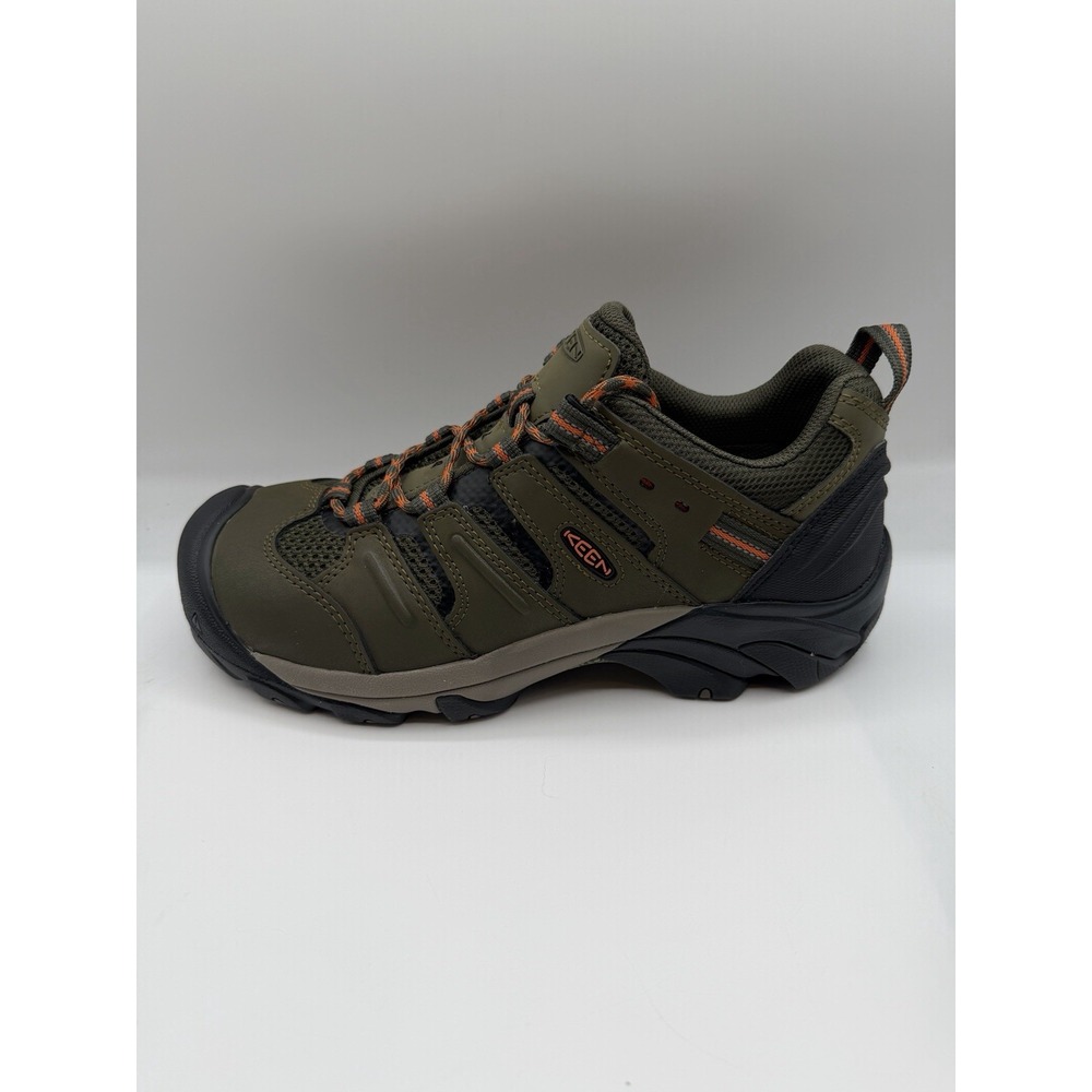 Keen Lansing Low Steel Toe Work Shoes, Men's 10 EE-(Extra Wide),EU 43, EH Rated
